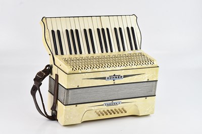 Lot 30 - HOHNER; a 'Carmen II' piano accordion.