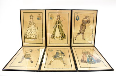 Lot 755 - AFTER F. T. RICHARDS; a set of six colour...