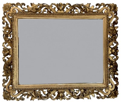 Lot 22 - A good 19th century rectangular gilt framed...
