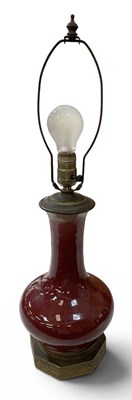 Lot 1014 - A late 19th/early 20th century Chinese red...