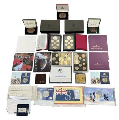 Lot 1611 - A quantity of assorted GB coins and coin packs,...