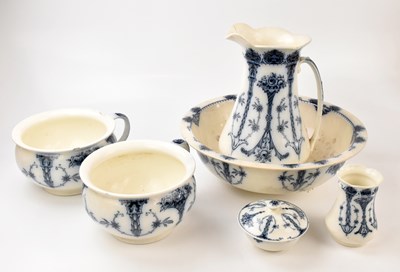 Lot 1329 - MIDDLEPORT POTTERY; six pieces of ceramics to...