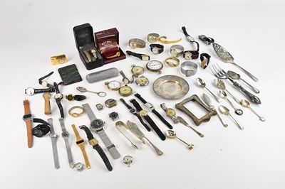 Lot 293 - A large collection of vintage dress watches...