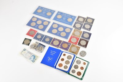 Lot 234 - A collection of Isle of Man related coins...