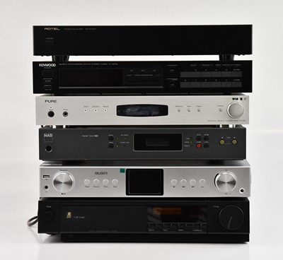 Lot 66 - NAD; a 420 stereo tuner, a Rotel phono...