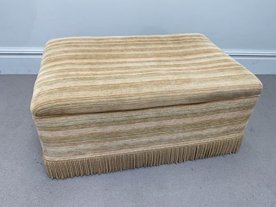 Lot 1045 - ODD CHAIR COMPANY; a modern upholstered foot...
