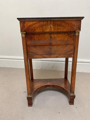 Lot 152 - A 19th century mahogany Continental...