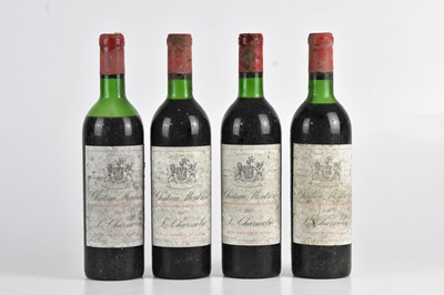 Lot 2489 - RED WINE; four bottles of Château Montrose L....