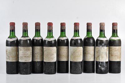 Lot 2490 - RED WINE; nine bottles of Château Margaux...