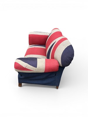 Lot 33 - JACK WILLS; a vintage mahogany framed two...