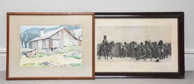 Lot 1508 - NOEL WILLIAM CUSA; watercolour and ink,...