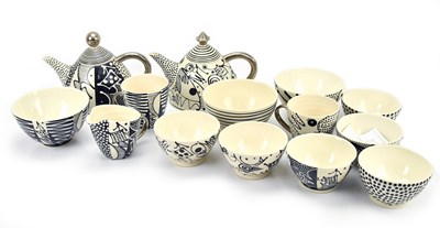 Lot 1427 - MARK DALLY; a collection of tableware...