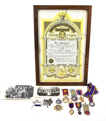 Lot 1226 - ROYAL ANTEDILUVIAN ORDER OF BUFFALOES; a...