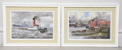 Lot 1483 - EDGAR HODGES (1928-2025); a pair of...