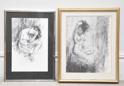 Lot 1534 - EDGAR HODGES (1928-2025); two pencil drawings...