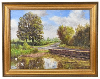 Lot 1551 - JACK RUSSELL (born 1963); oil on canvas, 'Near...