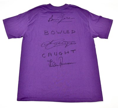 Lot 695 - BRIAN LARA; a signed 375 'I Was There!,...
