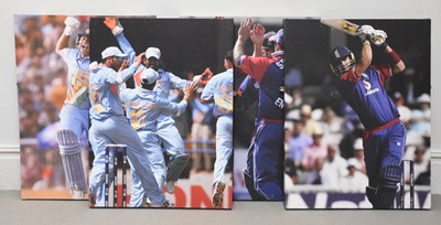 Lot 1591 - A group of four box canvas prints, comprising...