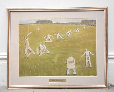 Lot 1600 - DONALD HUGHES; watercolour and gouache, 'Many...