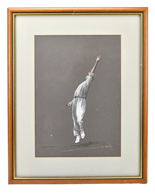 Lot 1516 - T RICHARDSON; pastel, 'J K Hawkings', signed...
