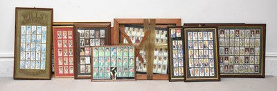 Lot 673 - A collection of cricket related cigarette...