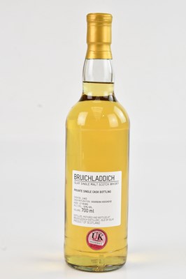 Lot 2411 - WHISKY; a bottle of Bruichladdich, private...