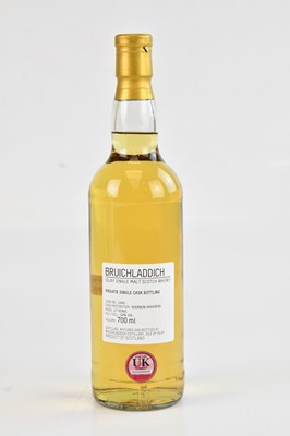 Lot 2413 - WHISKY; a bottle of Bruichladdich, private...