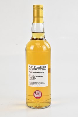 Lot 2416 - WHISKY; a bottle of Port Charlotte private...
