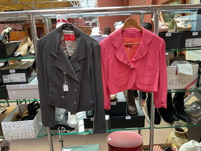 Lot 758 - CHRISTIAN LACROIX; a vintage brown short...