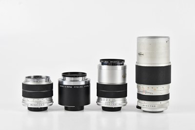 Lot 109 - A collection of three Kogaku lenses,...