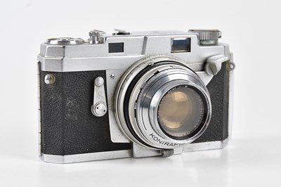 Lot 128 - KONICA; a Konica III 35mm rangefinder camera...