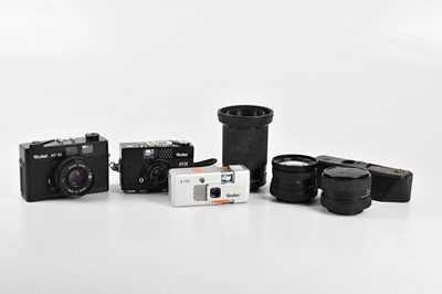 Lot 114 - ROLLEI; a collection of cameras and lenses, to...