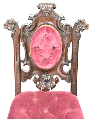 Lot 25 - A pair of late 19th/early 20th century Baroque-...