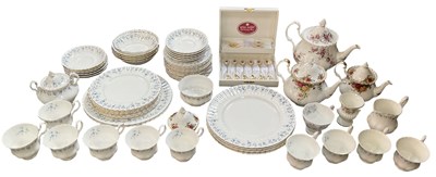 Lot 694 - ROYAL ALBERT; a quantity of sundry ceramics,...
