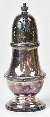 Lot 523 - CUNARD WHITE STAR LINE; a silver-plated sugar...