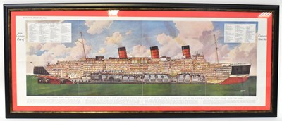 Lot 552 - R.M.S. QUEEN MARY; a reprint of The...