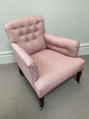 Lot 1236 - A 19th century armchair in the style of Howard...