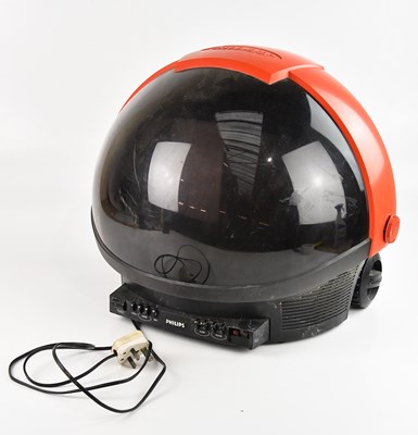 Lot 160 - PHILIPS; a Discoverer space helmet television.