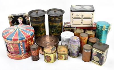 Lot 2069 - A collection of advertising tins, including...