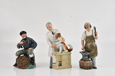 Lot 1301 - ROYAL DOULTON; three figures comprising The...