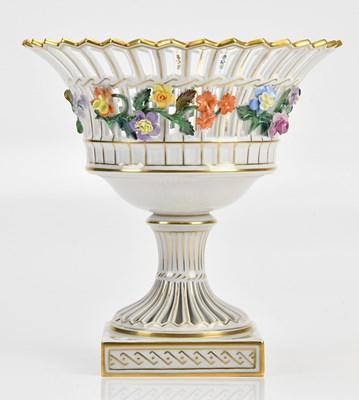 Lot 1359 - DRESDEN; a 20th century hand painted and...