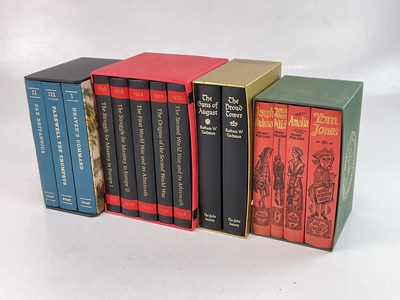 Lot 375 - THE FOLIO SOCIETY; PAX BRITANNICA, 3 vols,...