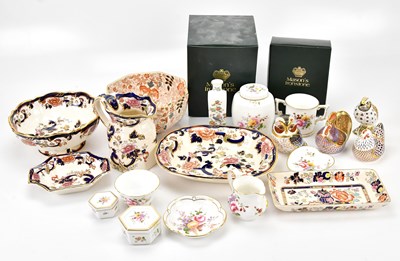 Lot 1428 - ROYAL CROWN DERBY; a collection of four...