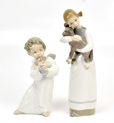 Lot 1300 - LLADRO; two figures