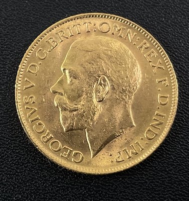 Lot 526 - A George V full sovereign, 1911