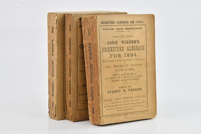 Lot 337 - WISDEN; JOHN WISDEN’S CRICKETERS' ALMANACK FOR...