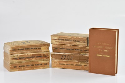 Lot 343 - WISDEN; JOHN WISDEN’S CRICKETERS' ALMANACK FOR...