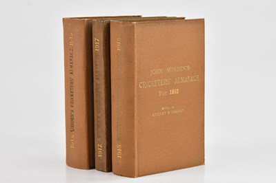 Lot 348 - WISDEN; JOHN WISDEN’S CRICKETERS' ALMANACK FOR...