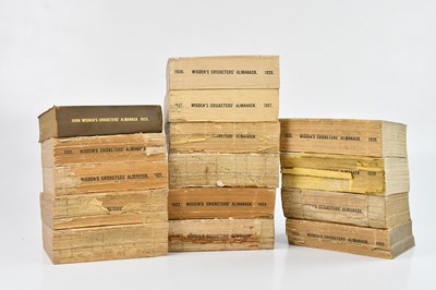 Lot 350 - WISDEN; JOHN WISDEN’S CRICKETERS' ALMANACK FOR...
