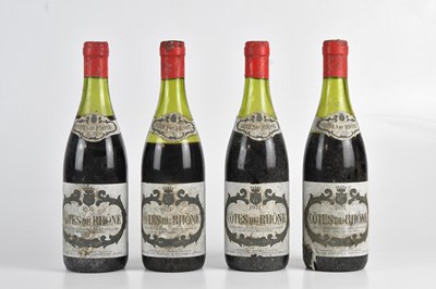 Lot 2504 - RED WINE; four bottles of Côtes du Rhône (4).